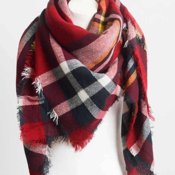 OVERSIZED BLANKET SCARF - Picture 2 of 2